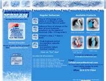 Tablet Screenshot of icemanmontreal.com